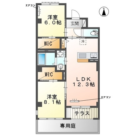 (仮称)流山市駒木マンションの間取り