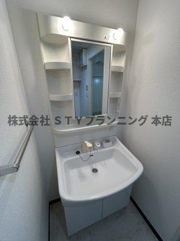 仲介手数料０円！Hill Palace IKAIの洗面所