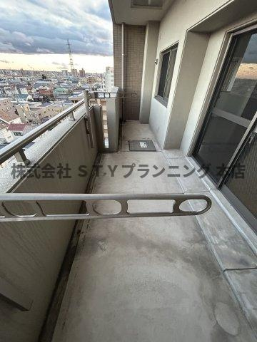 仲介手数料０円！Hill Palace IKAIのバルコニー