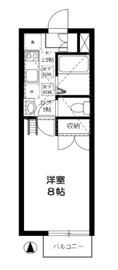 【間取り】 | メゾン　ド　ラフィーネ