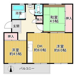 【間取り】 | 車返団地