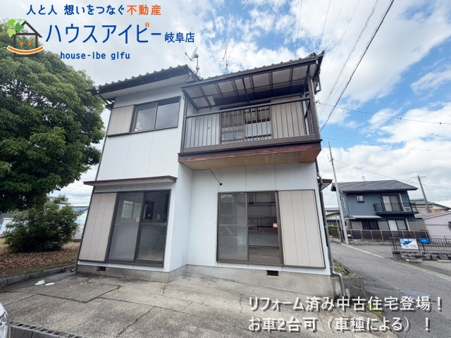 岐南町伏屋リフォーム済み中古住宅登場です♪お車スペース2台可能