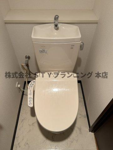 仲介手数料０円！Hill Palace IKAIのトイレ
