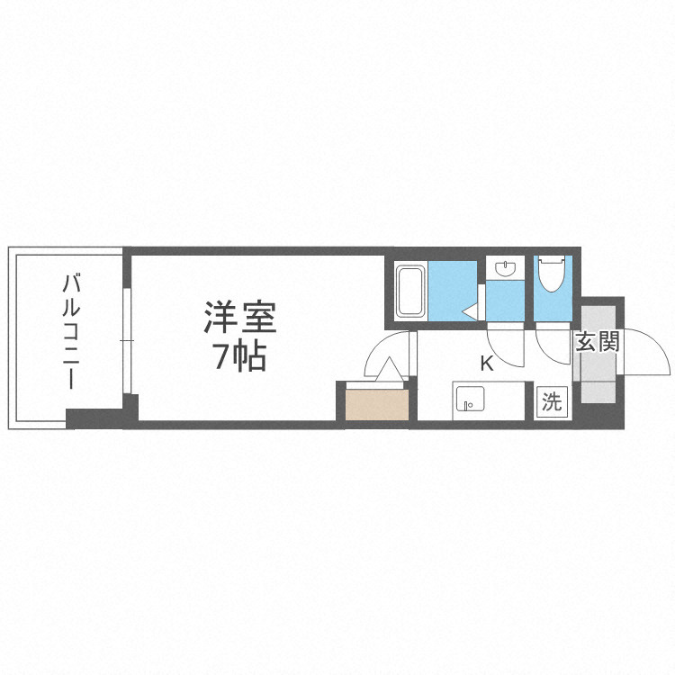 セレニテ新大阪プリエの間取り