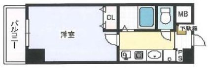 メゾンシティ鷺洲の間取り