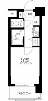 【間取り】 | サンテミリオン品川戸越 | 間取りです。