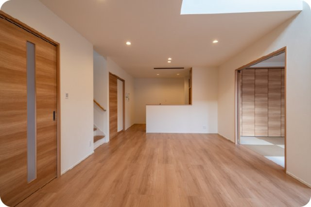 瀬田3丁目4号地　新築戸建の居間・リビング