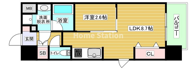 【間取り】 | ジオエント福島野田レジデンス