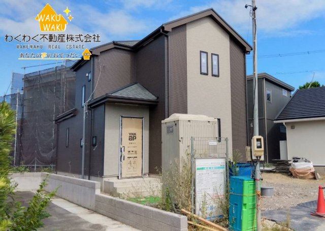 島田市井口　新築住宅の前面道路含む現地写真|【限定1棟】2026年8月14日撮影