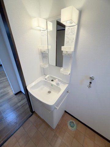 フレグランス笹口 B棟の洗面所