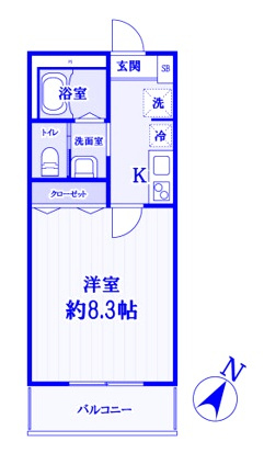 アトラス川越の間取り