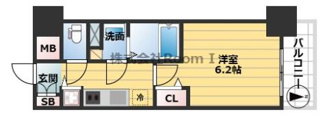 【間取り】 | プレサンスタワー北浜