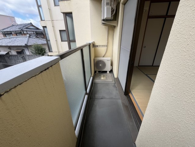 レジデンス川島のバルコニー|写真は２D
