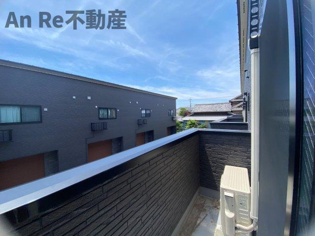 eterfort　A棟のバルコニー