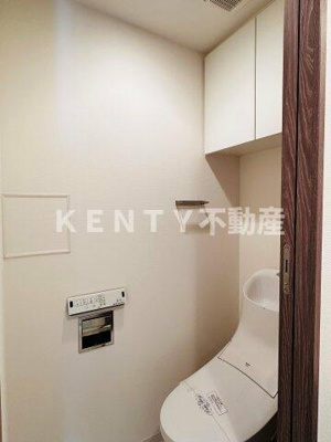 【トイレ】 | プラウドフラット戸越銀座 | 落ち着いたトイレです