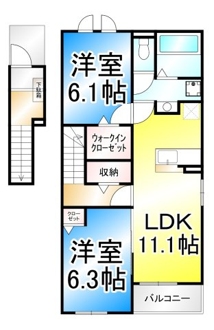 プレシャス・アイルの間取り