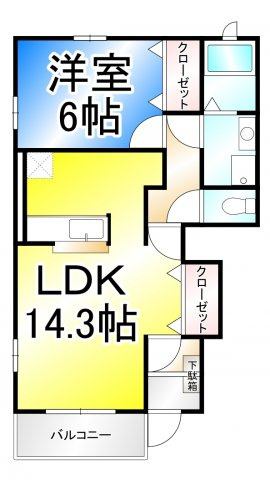 メルティー・アイⅡの間取り