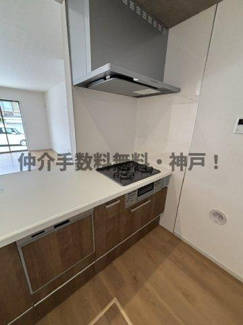 【キッチン】 | 神戸市西区秋葉台2丁目　新築戸建　仲介手数料無料！ | 使いやすいキッチンです