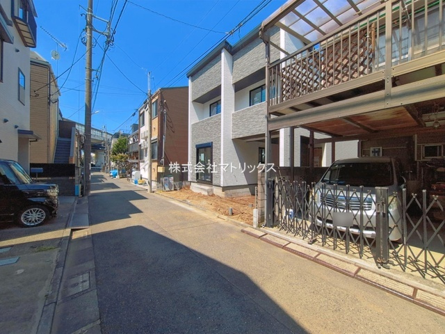 板橋区前野町4丁目　生活快適エリア　土地30坪　限定1棟の前面道路含む現地写真|2026年4月下旬撮影
