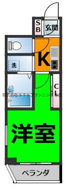 仲介手数料０円！プロビデンス新瑞橋の間取り