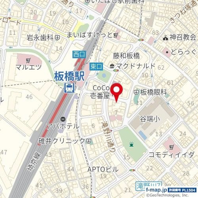 【地図】 | ルジェンテ板橋