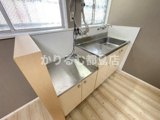 第一下前マンションのキッチン