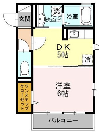 ディオネ茅ヶ崎の間取り|間取りです。