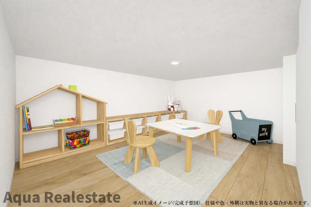 綾歌郡宇多津町岩屋の新築一戸建の子供部屋|お子さんのいるうちは子供部屋に使ってはいかがでしょうか