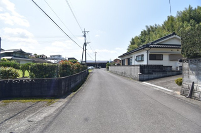 【前面道路含む現地写真】 | 平佐町字前迫 土地
