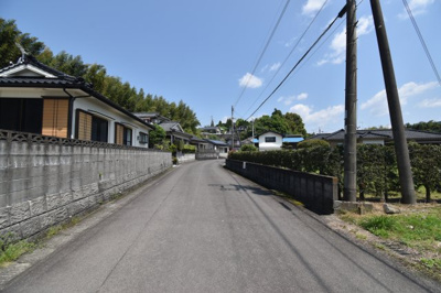 【前面道路含む現地写真】 | 平佐町字前迫 土地