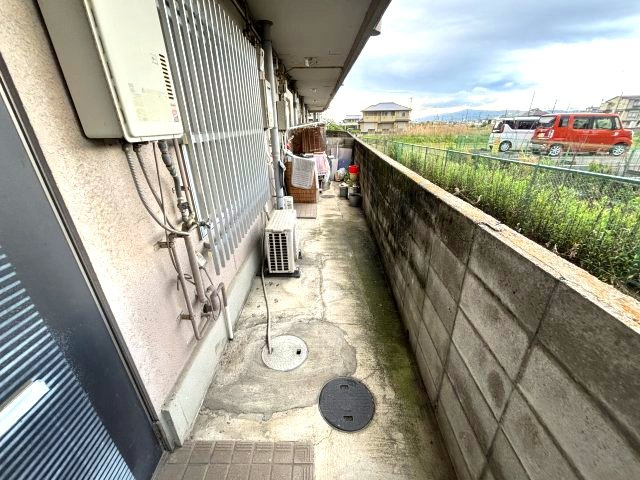 アンメゾンド喜志のバルコニー