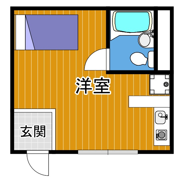 アンメゾンド喜志の間取り