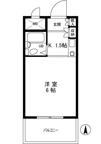 メゾン池袋の間取り