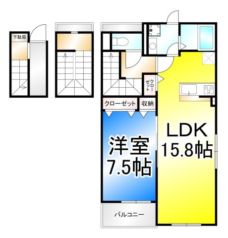 シャルマンの間取り