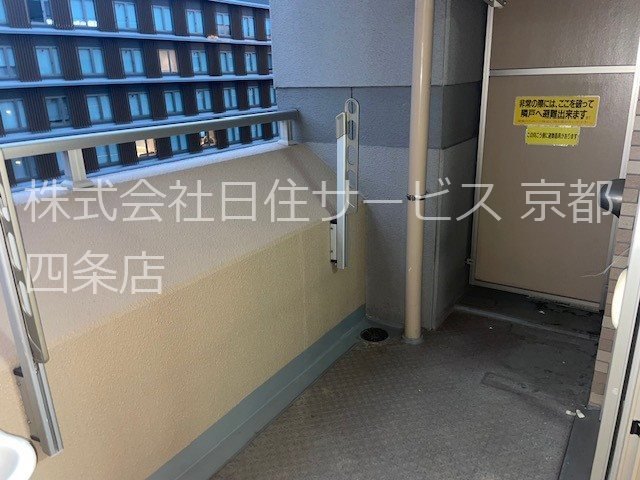 ライオンズマンション烏丸通のバルコニー