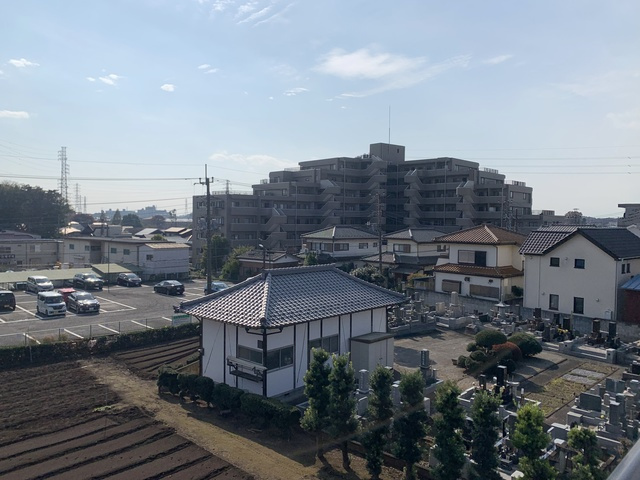 サンヴァリーⅡの展望|バルコニーからの眺めです。