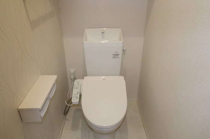 合志市須屋のアパートのトイレ