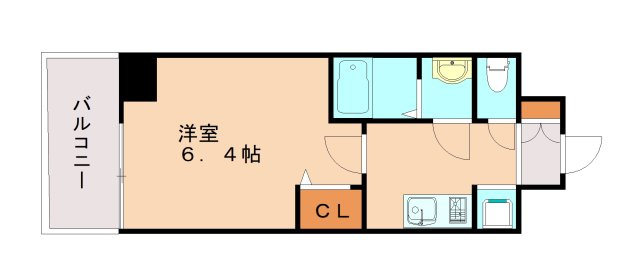 プレサンス神戸キュリオの間取り