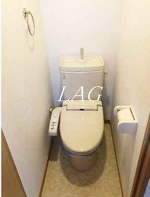 【トイレ】 | プレステージ綾瀬 | トイレです。