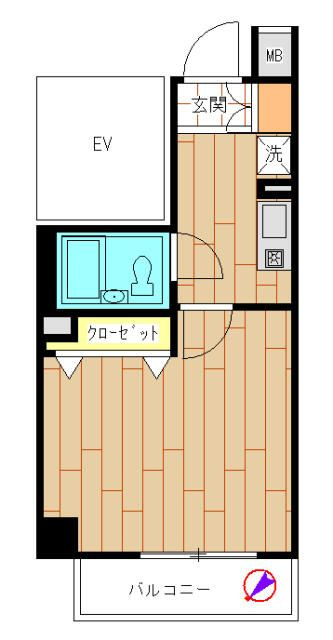 アリーチェ高田馬場の間取り
