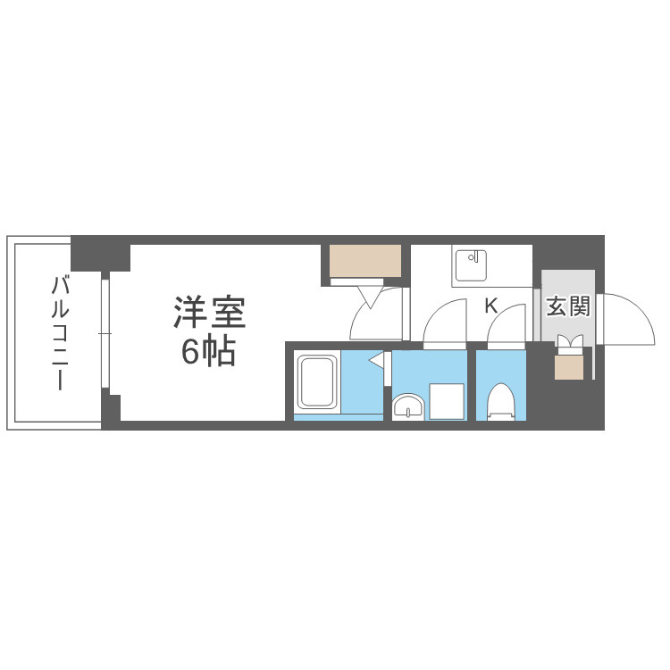 エスリード新大阪ザ・プレミアEASTの間取り