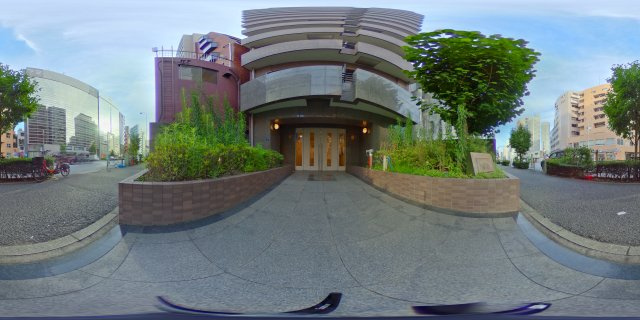 パークウェル曙橋のエントランス