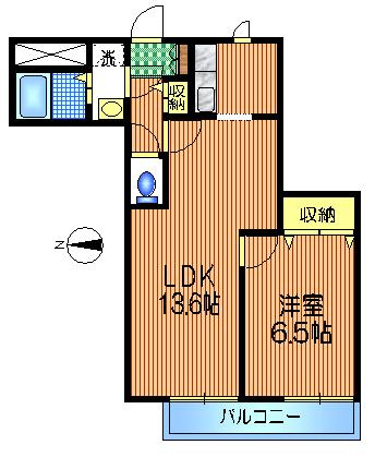 グランドヒルズ代沢の間取り|ゆったりとしたお部屋です