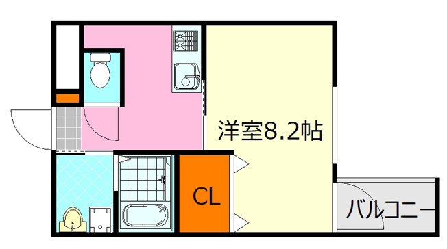【間取り】 | セレナーデ東雲本町