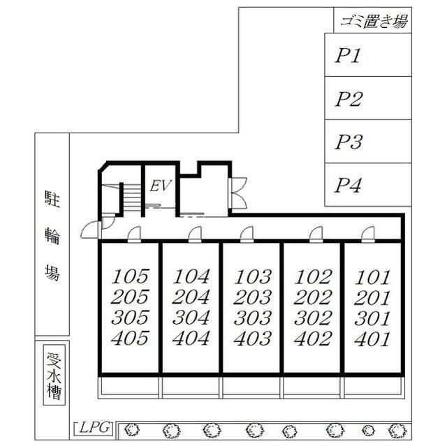 アンプルール　ベトン　川口の外観