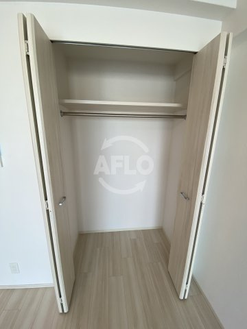 プレジオ海老江の収納|プレジオ海老江　クローゼット