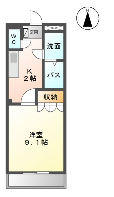 Ｕｒｂａｎ Ｋｎｏｌｌ（アーバン ノール）の間取り