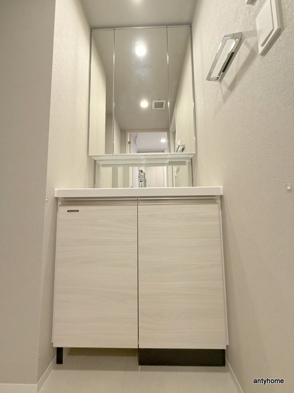 コンフォリア・リヴ東三国駅前ソルテラス　仲介手数料無料の洗面所