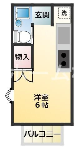 【間取り】 | セントラルヒルズ　C