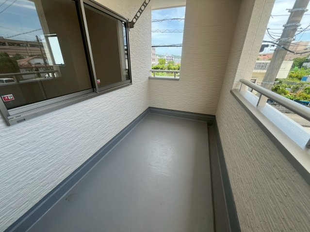 うるま市前原新築戸建て 1号棟（全10棟）のバルコニー